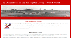 Desktop Screenshot of 4thfightergroupassociation.org