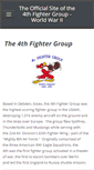 Mobile Screenshot of 4thfightergroupassociation.org